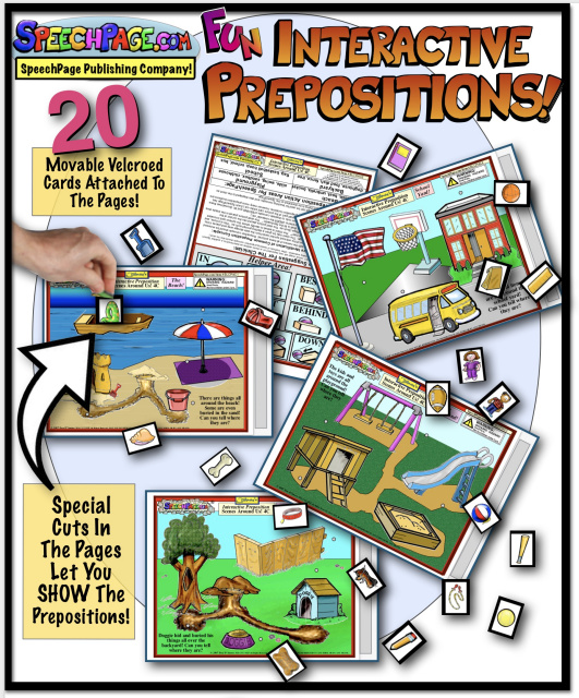 Interactive Prepositions- Scenes Around Us! 4C